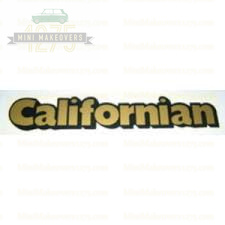 Moke Califorian Bonnet Sticker